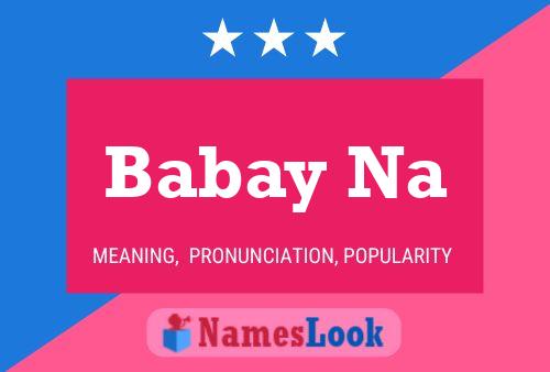 Babay Na Name Poster