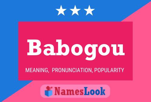 Babogou Name Poster