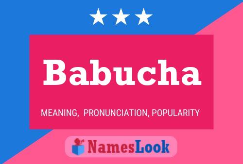 Babucha Name Poster