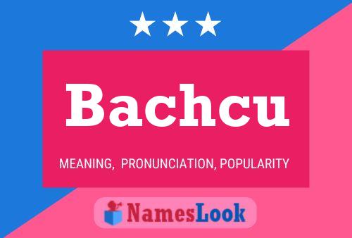 Bachcu Name Poster