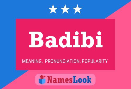 Badibi Name Poster