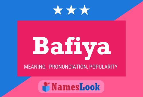 Bafiya Name Poster