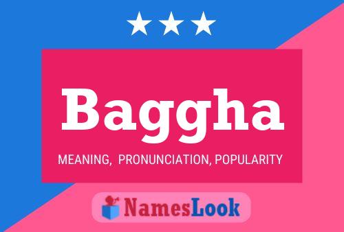 Baggha Name Poster