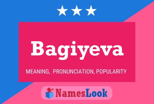 Bagiyeva Name Poster