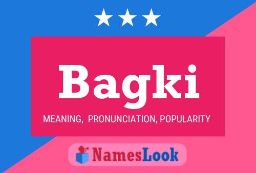 Bagki Name Poster