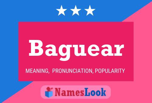 Baguear Name Poster