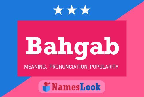 Bahgab Name Poster