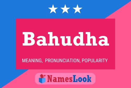 Bahudha Name Poster