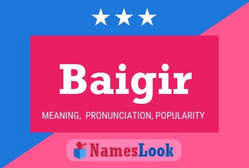 Baigir Name Poster