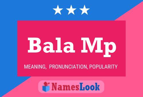 Bala Mp Name Poster