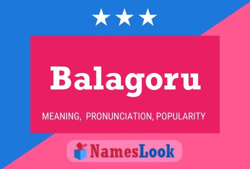 Balagoru Name Poster