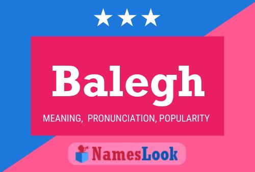 Balegh Name Poster