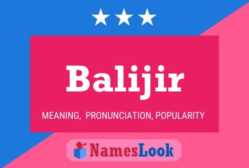 Balijir Name Poster