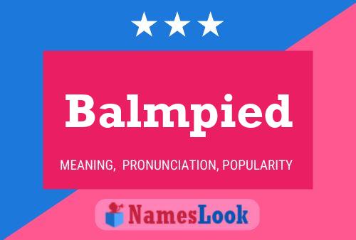 Balmpied Name Poster