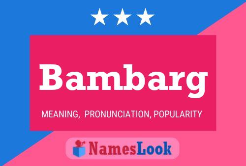 Bambarg Name Poster