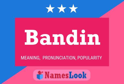 Bandin Name Poster