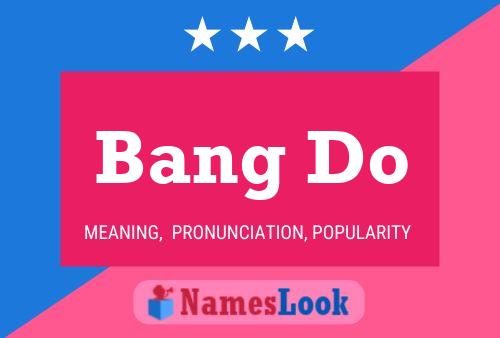 Bang Do Name Poster