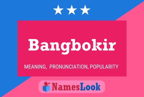 Bangbokir Name Poster