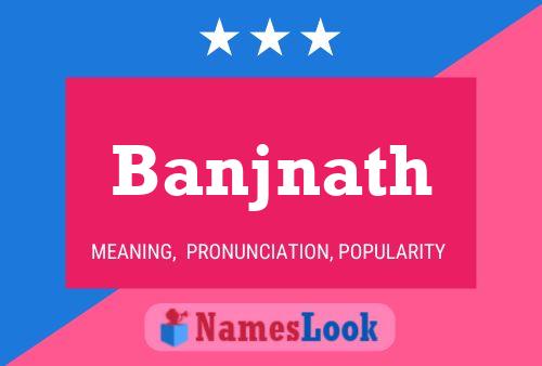 Banjnath Name Poster