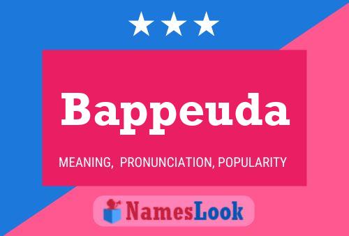 Bappeuda Name Poster