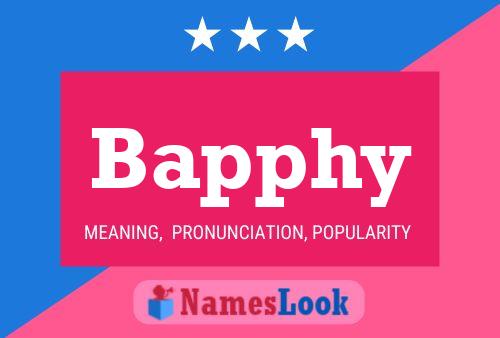 Bapphy Name Poster