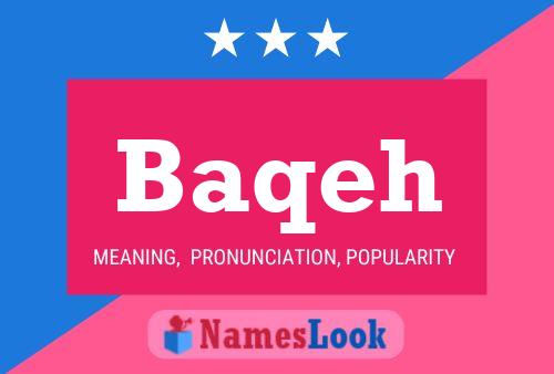 Baqeh Name Poster