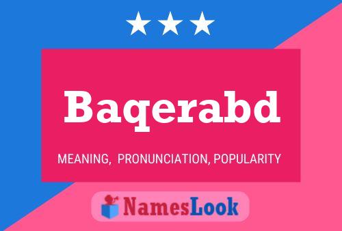 Baqerabd Name Poster