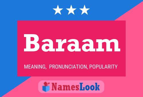 Baraam Name Poster