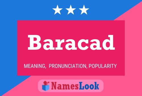 Baracad Name Poster