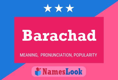 Barachad Name Poster