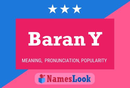 Baran Y Name Poster