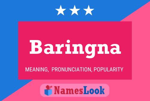 Baringna Name Poster