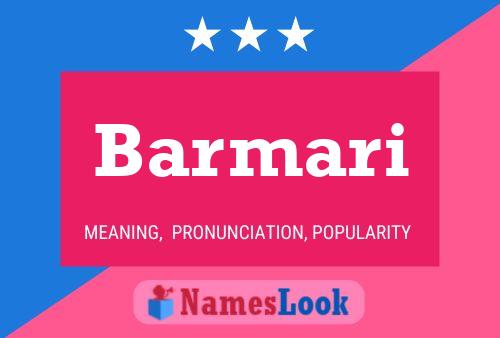 Barmari Name Poster