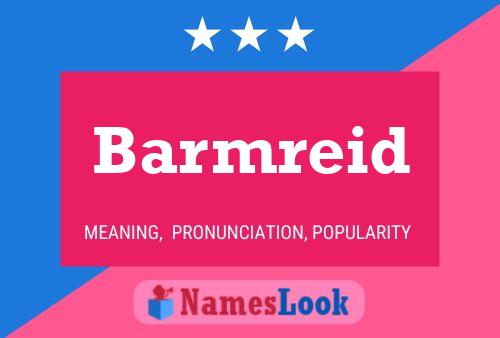 Barmreid Name Poster