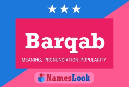 Barqab Name Poster