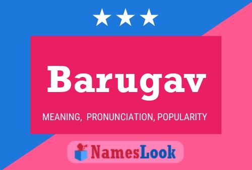 Barugav Name Poster