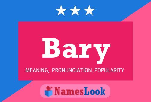 Bary Name Poster