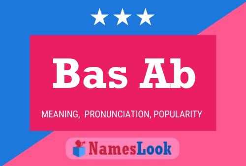 Bas Ab Name Poster