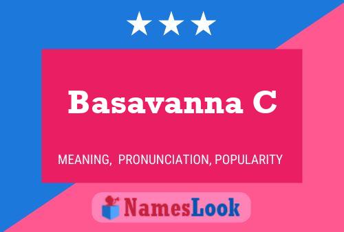 Basavanna C Name Poster