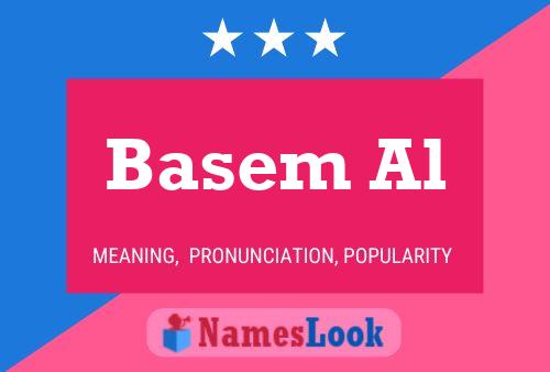 Basem Al Name Poster