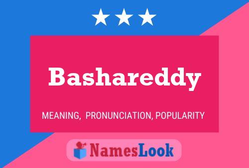 Bashareddy Name Poster