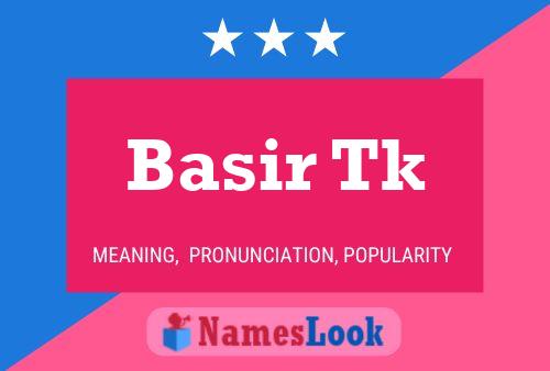 Basir Tk Name Poster