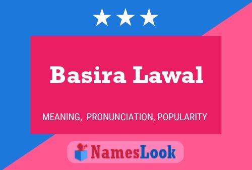 Basira Lawal Name Poster