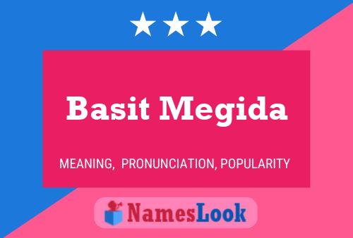 Basit Megida Name Poster