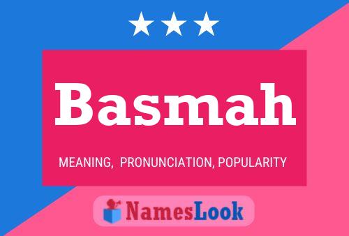 Basmah Name Poster