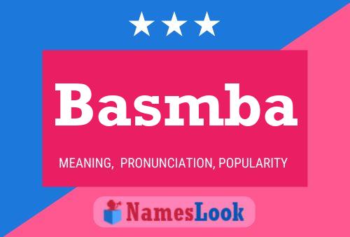 Basmba Name Poster