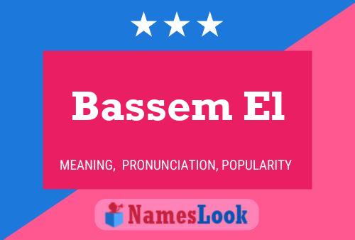 Bassem El Name Poster