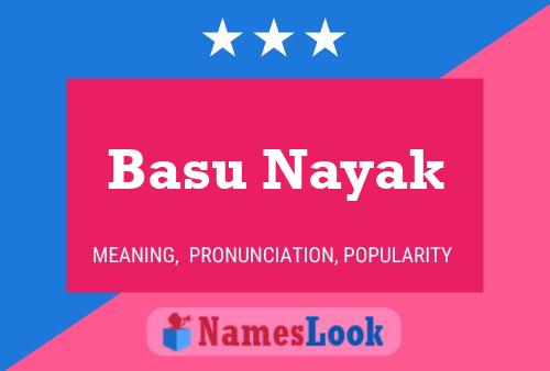 Basu Nayak Name Poster