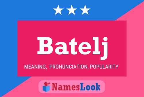 Batelj Name Poster