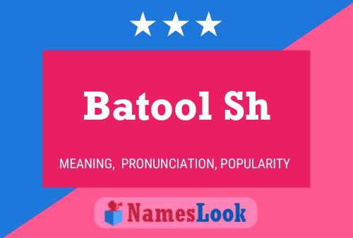 Batool Sh Name Poster